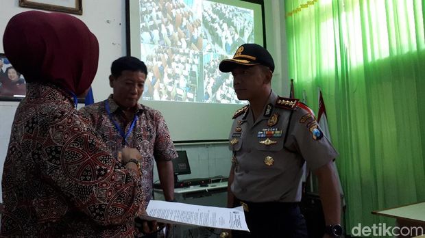 Sidak Pengamanan UNBK, Polisi Siagakan Tim IT