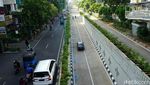 Foto: Uji Coba Underpass, Lalin Kawasan Matraman Macet Parah