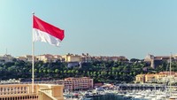 Monaco punya warna bendera yang mirip dengan Indonesia, warnanya merah dan putih (Thinkstock)