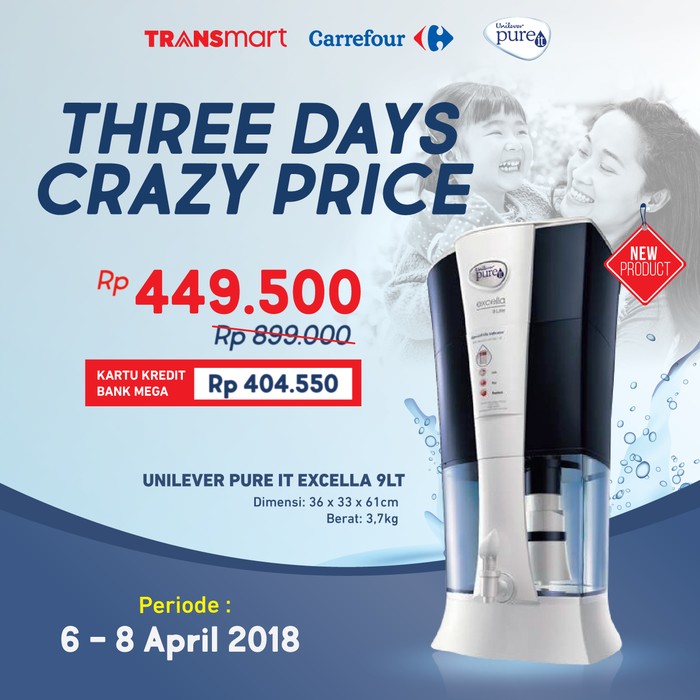 Presto dan Wajan Diskon 50 di Transmart Carrefour  Hanya 3 