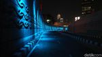 Warna-warni Underpass Mampang Siap Diuji Coba Besok