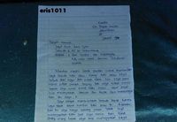 Surat Amin untuk Jokowi.