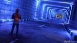 Warna-warni Underpass Mampang Siap Diuji Coba Besok