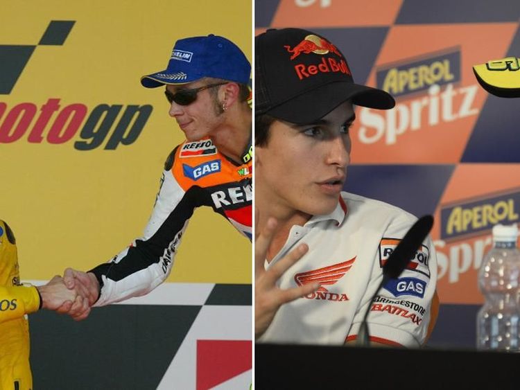 Foto: Rival Valentino Rossi dari Masa ke Masa
