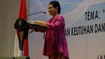 Potret Iriana Jokowi Buka Rakor PKK