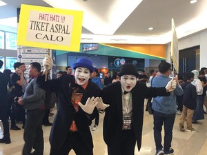 Begini Cara Unik Ingatkan Bahaya Calo di Konser The Script