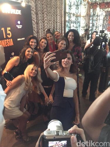 Finalis Miss Universe 2015 Reuni di Indonesia.