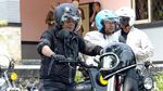 Gaya Menhub Kawal Jokowi saat Touring di Sukabumi