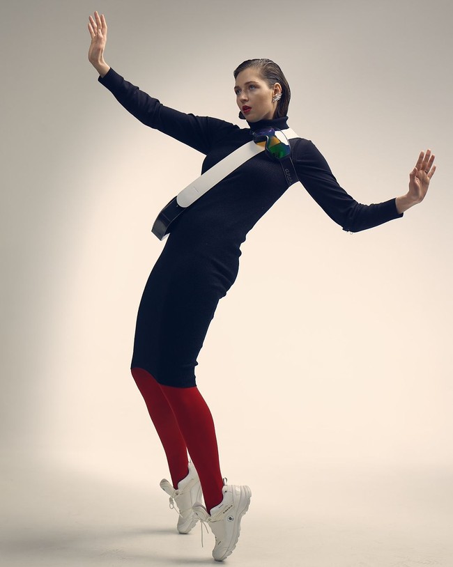  Wanita yang akrab dipanggil Superzina ini kerap didapuk menjadi model brand fashion. Foto: Instagram