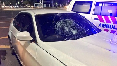 Foto: Penampakan BMW yang Kecelakaan di Harmoni