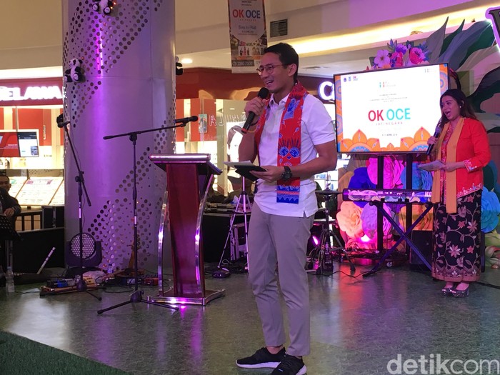 OK OCE Masuk Mal, Sandi: Kita Cetak Sejarah Lagi