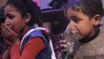 Potret Menyedihkan Anak-anak Korban Serangan Kimia di Suriah