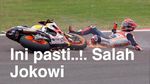 Meme Lucu Jokowi dengan Motor Chopper di Arena MotoGP