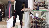 Kekompakan ini makin terlihat dari beberapa unggahan foto yoga bersama. (Foto: Instagram/ashanty_ash)