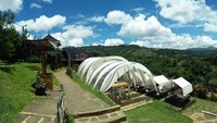 Tafso Barn berlokasi di Jalan Laksana No. 75, Pagerwangi, Lembang. Setelah Lereng Anteng, kini Tafso Barn jadi pilihan tempat makan baru bagi wisatawan dan juga warga bandung. Keren kan? Foto: Instagram @heytafso