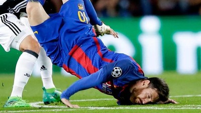 Barcelona Tersingkir, Messi Nyungsep Jadi Meme