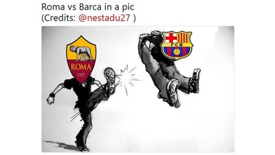 Barcelona: Didepak Roma, Diolok-olok di Lini Masa