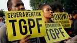 Setahun Digantung, Pendukung Novel Gelar Aksi di Istana
