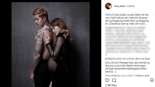 Ini Komentar Netizen di Foto Maternity Lee Jeong Hoon dan Moa