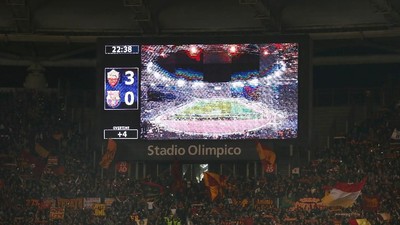 Foto: Roma Kubur Barcelona di Olimpico