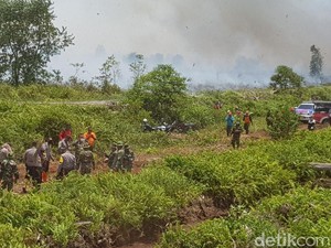 Hutan Terbakar, Izin Terbang 3 Heli BNPB Belum Keluar dari Pemerintah