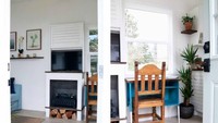 Perabotan diletakan secara strategis agar tak memberi kesan berantakan di dalam rumah yang sempit. Istimewa/Inhabitat.