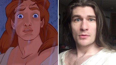 Transformasi Jeffrey dari Gemuk Hingga Jadi Pangeran Disney