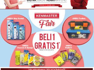 Beli 1 Gratis 1 Peralatan Mobil di Transmart Carrefour