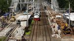 Pembangunan Stasiun Klender Baru Terus Dikebut