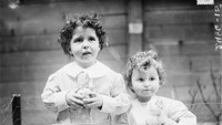 Potret dua anak kecil yang menjadi korban tewas tragedi yang terjadi lebih dari seabad lalu itu (Foto: Dok. George Grantham Bain Collection/Library of Congress)