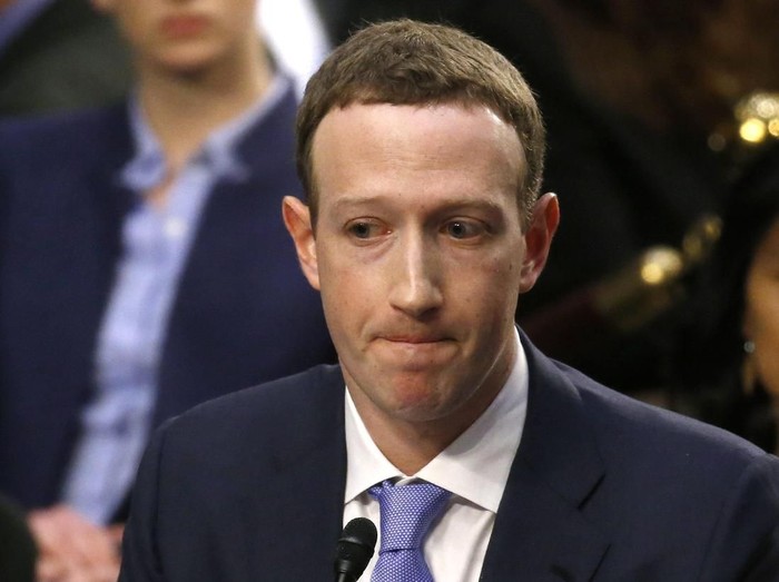 Facebook CEO Mark Zuckerberg responds to a question about his own personal information becoming public as he testifies before a joint Senate Judiciary and Commerce Committees hearing regarding the company’s use and protection of user data, on Capitol Hill in Washington, U.S., April 10, 2018. REUTERS/Leah Millis