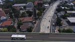 Penampakan Lancarnya Underpass Mampang dari Ketinggian