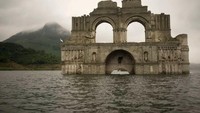Temple of Santiago muncul kembali ke permukaan setelah tenggelam selama berpuluh-puluh tahun (CNN Style)
