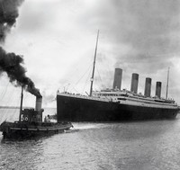 Titanic yang tenggelam 1912