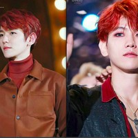 Para penggemar sering bingung bagaimana Baekhyun EXO tampil begitu menawan dengan eyeliner atau riasan smokey eyes. Tanpa makeup mata pun sebenarnya ia tetap terlihat tampan. Foto: Istimewa