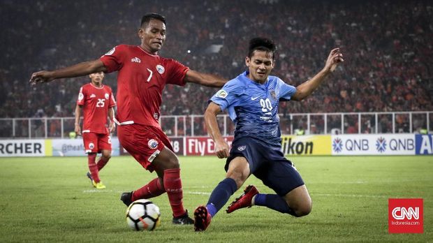 Persija Jakarta mampu mengalahkan Johor Darul Ta'zim. 