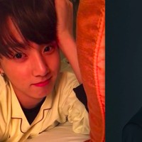 Personel paling muda BTS, Jungkook, juga lebih karismatik ketika makeup dengan eyeliner.  Foto: Istimewa