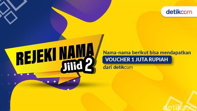 Ini Daftar Pemenang Rejeki Nama Jilid II, Kamu Kah Salah Satunya? Ini Daftar Pemenang Rejeki Nama Jilid II, Kamu Kah Salah Satunya?