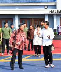 Presiden Jokowi bertolak ke Provinsi Papua.