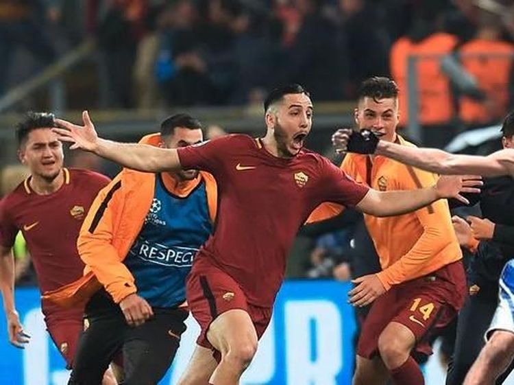 Parade Meme Kocak AS Roma Lumat Barcelona