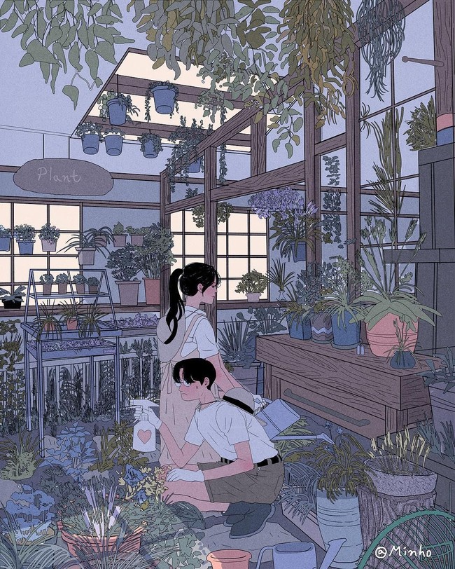 Berkebun juga bisa jadi salah satu cara untuk menghabiskan waktu bersama pasangan. Foto: Instagram