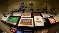 Moist Towelette Museum atau museum tisu basah terletak di East Lansing. Jaraknya 144 km dari Detroit, Amerika Serikat (Moist Towelette Museum)