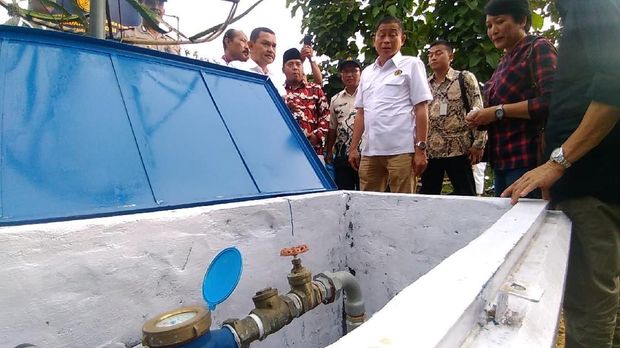 Menteri ESDM Ignasius Jonan cek sumur bor di Sampang-Madura