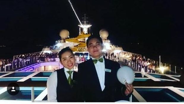 Ivan bersama selingkuhannya