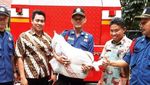Penampakan Piton 7 Meter yang Ditangkap di Rusun Kebon Kacang