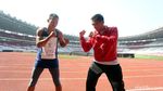Jelang Duel di Rusia, Daud Jordan Berlatih di SUGBK