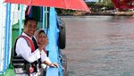 Gandeng Istri, Jokowi Cek Proyek Jembatan Kebanggaannya di Papua