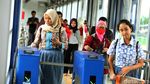 Lampu Penerangan di Koridor 13 TransJakarta Telah Dipasang