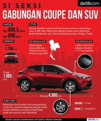 Infografis Toyota C-HR