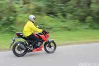 Suzuki GSX-S 150 Saat Touring ke Puncak. 